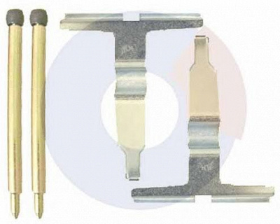 CARRAB BRAKE PARTS 2366 -  Комплектующие, колодки дискового тормоза